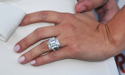 Kim kardashian engagement on sale ring from kris humphries