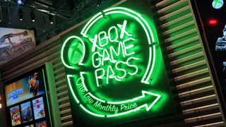 Xbox Game Pass sign