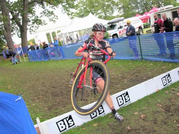 Amy Dombroski (Richard Sacks-RGM-Radix) takes third in an impressive race.
