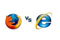 Firefox vs Internet Explorer head to head