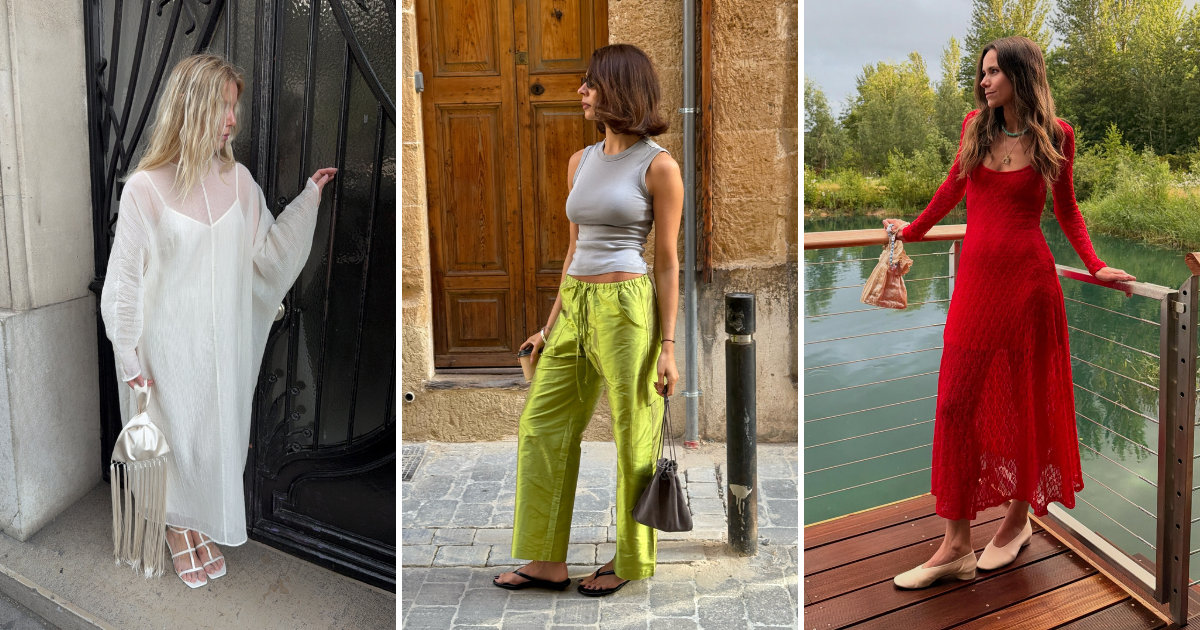 When You're Ready for a Change From a Basket Bag, Carry the Elegant Alternative Fashion Experts Are Wearing This Summer