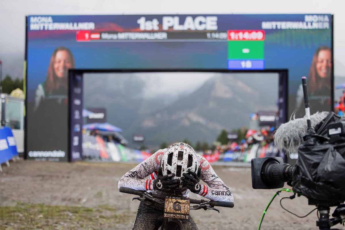 Mona Mitterwallner (Cannondale Factory Racing) wins her first elite women&#039;s XCO