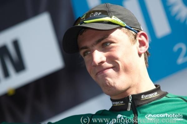 Damien Gaudin (Europcar) was off the front for much of the day.