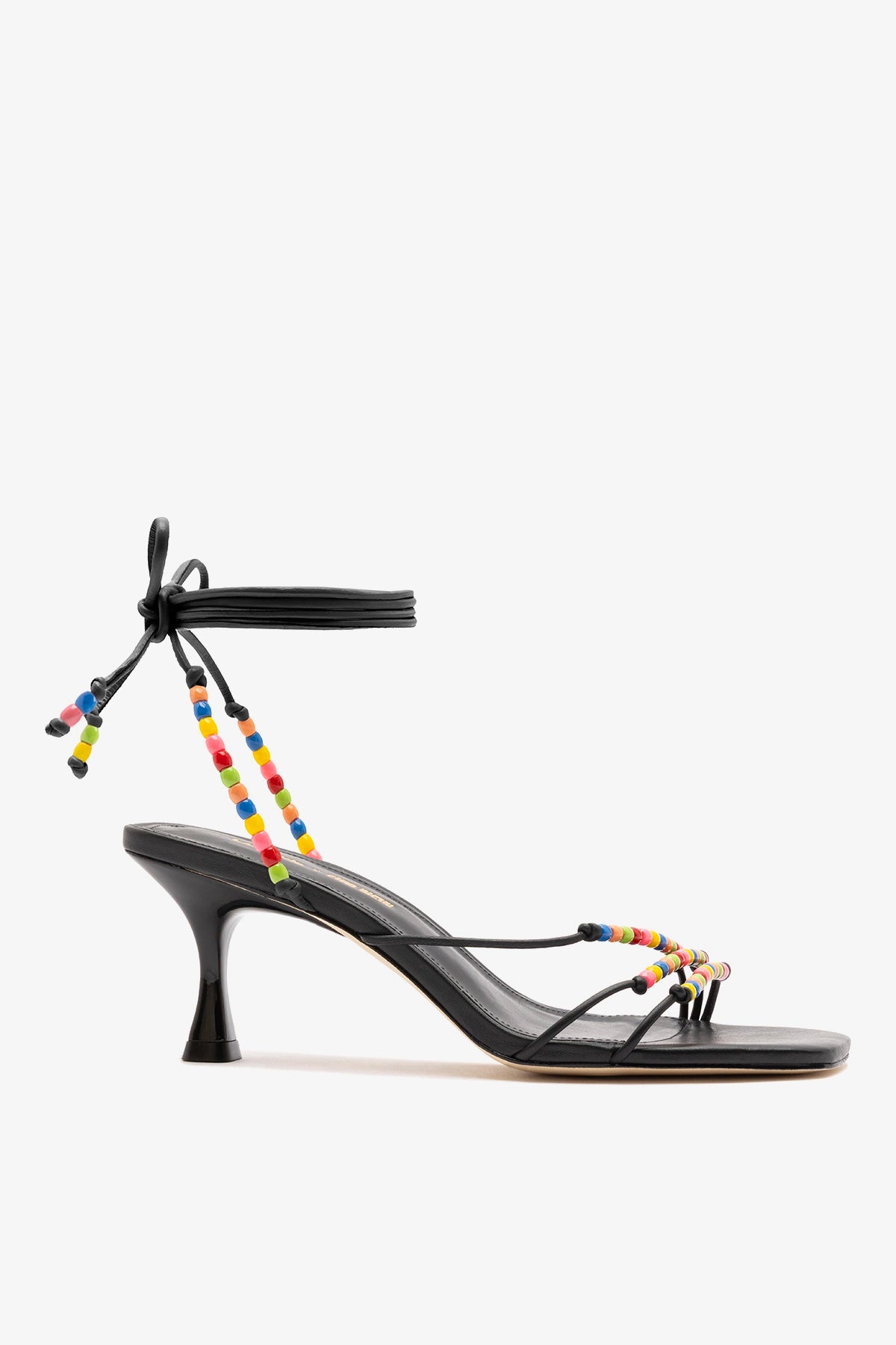 Larroud&amp;eacute; X Ciao Lucia: Eloisa Sandal Black Leather