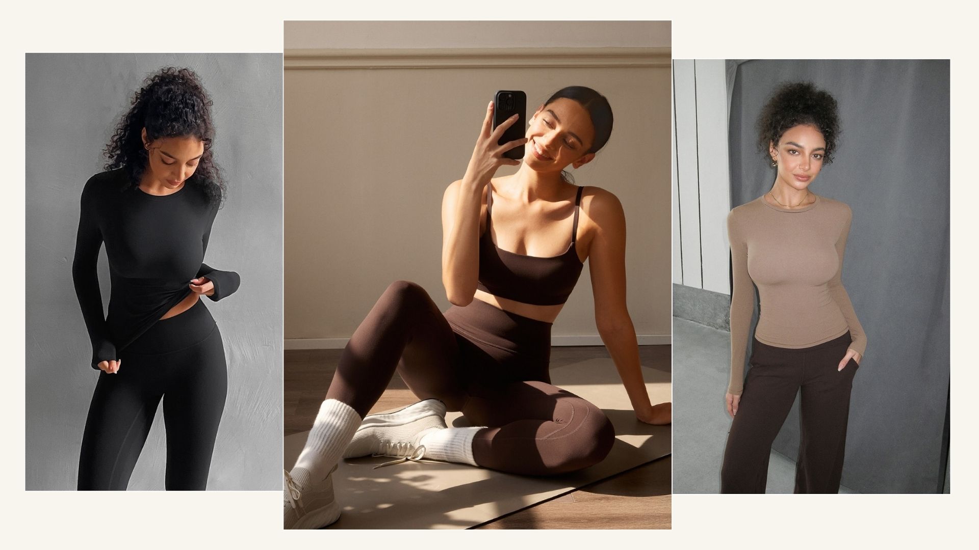 Influencers wearing amazon leggings.