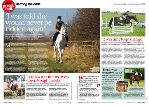 H&amp;H reader issue 2012