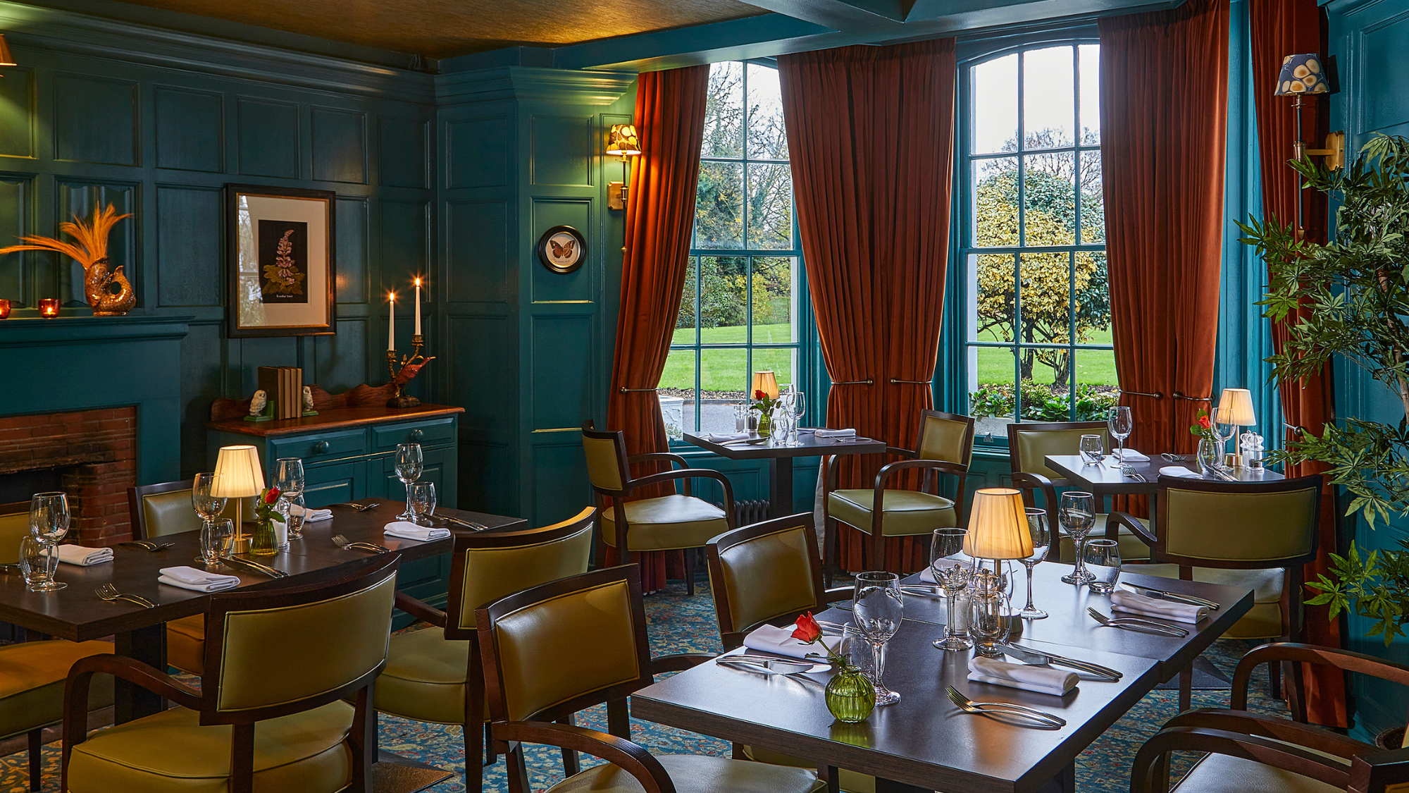 Restaurant at Burnham Beeches hotel