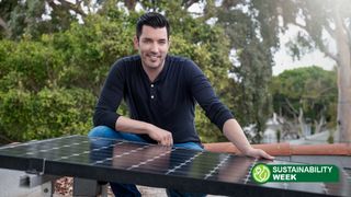 Jonathan Scott with Sustainability Week logo