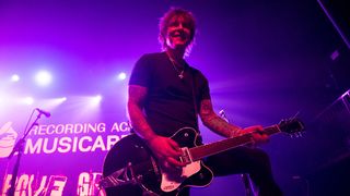 Billy Morrison performs onstage during the Above Ground 3 concert benefiting Musicares at The Fonda Theatre on December 20, 2021 in Los Angeles, California.