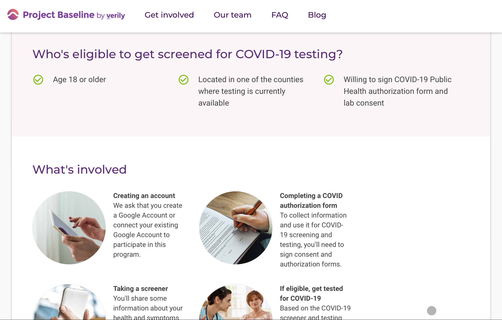 Verily COVID-19 Triage