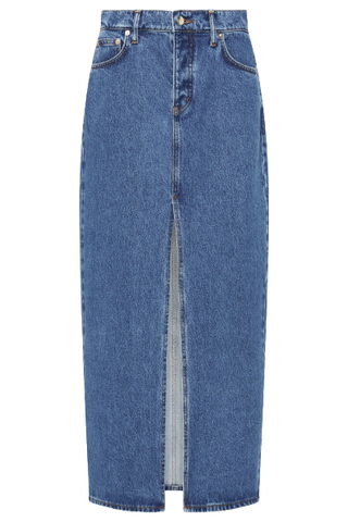 St. Agni Denim Maxi Skirt 