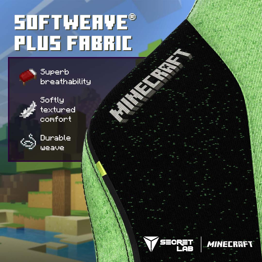 Minecraft Secretlab Titan Evo 2022 Creeper Chair Image