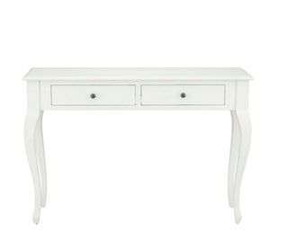 Laura Ashley Rosalind Cotton White Console Table