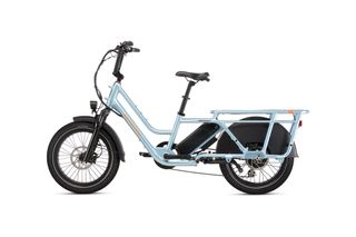 The Rad Power Bikes RadWagon 5 in blue