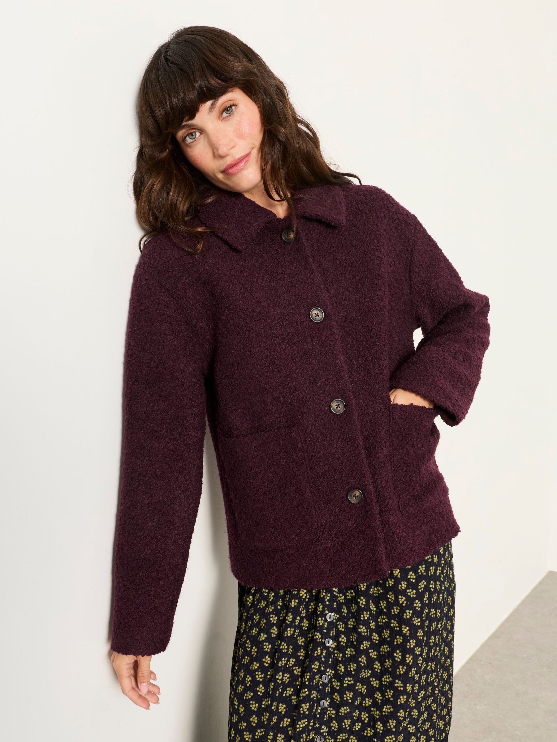 Faye Plum Purple Jacket - Size 6