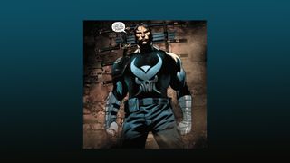 The new Punisher logo in the comic