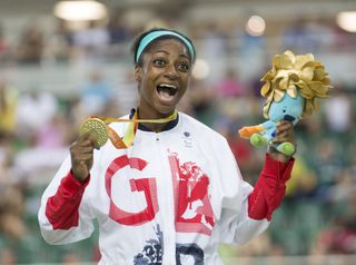 Kadeena Cox strikes gold in the Rio Paralympic Games. Photo: onEdition
