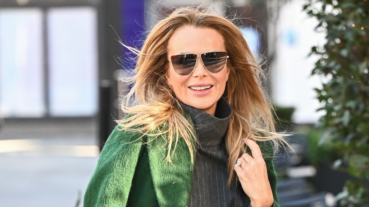 Amanda Holden on March 18, 2025 in London