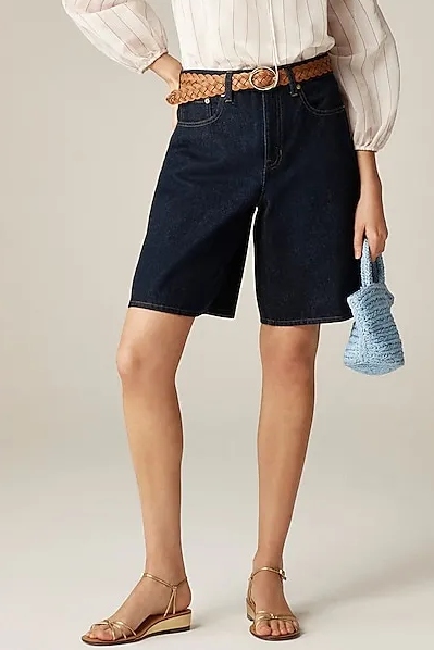 Denim Trouser Short