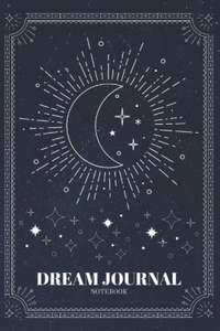 Dream Journal Notebook (Moons and Stars theme) - £5.65 | Amazon