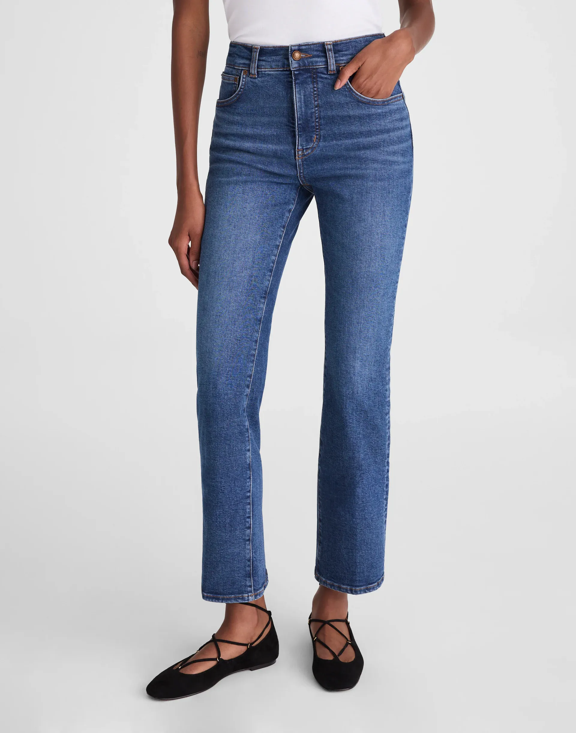 The Vintage Flare Crop Jean