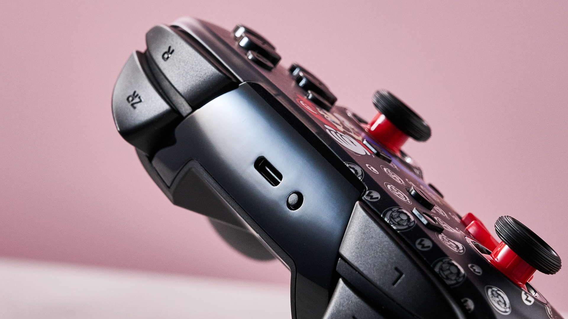 USB-C port on the Turtle Beach Rematch Wireless Controller for Nintendo Switch 2