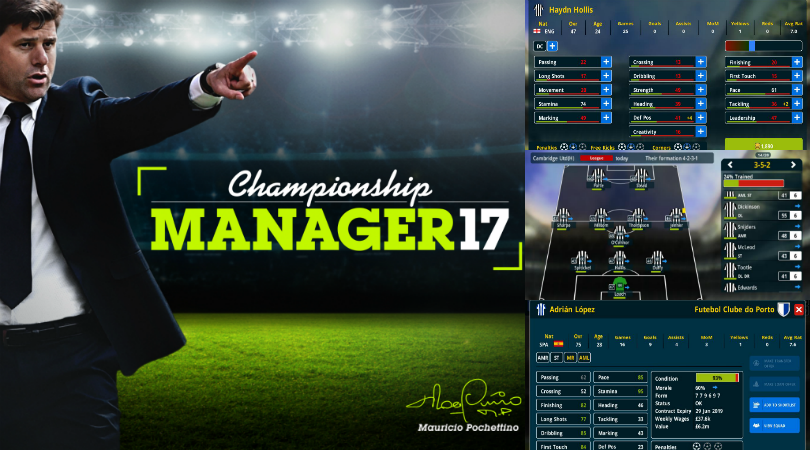 Championship Manager 17 (Android, iPhone, iPad iOS)