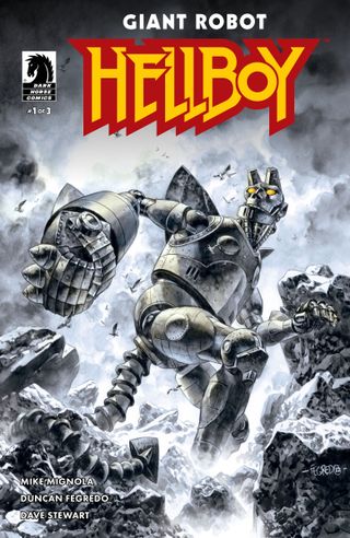 Cover from Giant Robot Hellboy #1