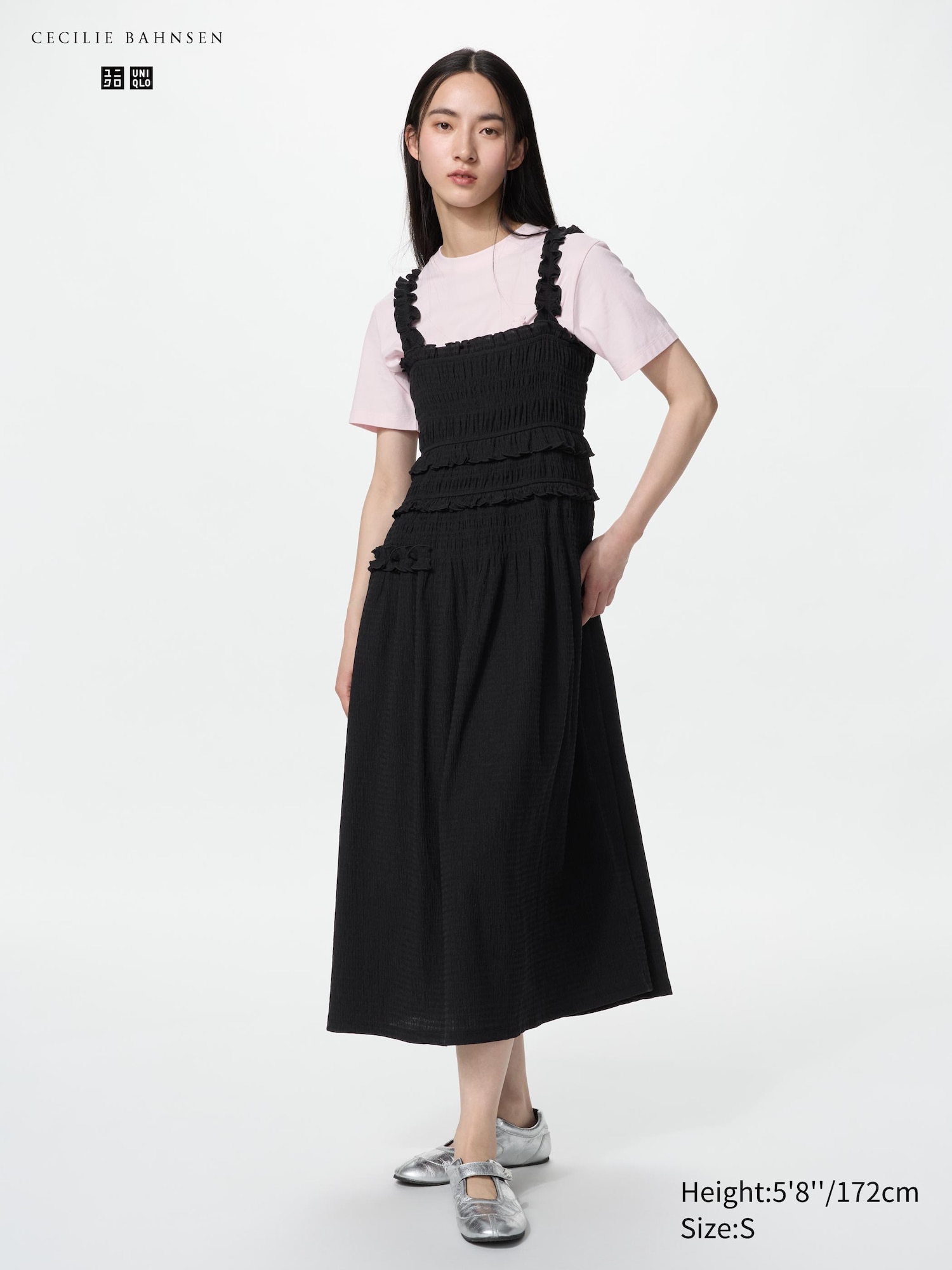 Shirring Dress (Sleeveless)