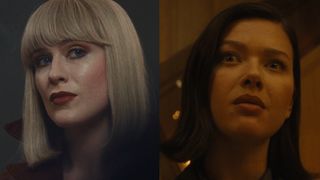 Evan Rachel Wood from The Shards and Jessica Alexander from The Beauty side by side.