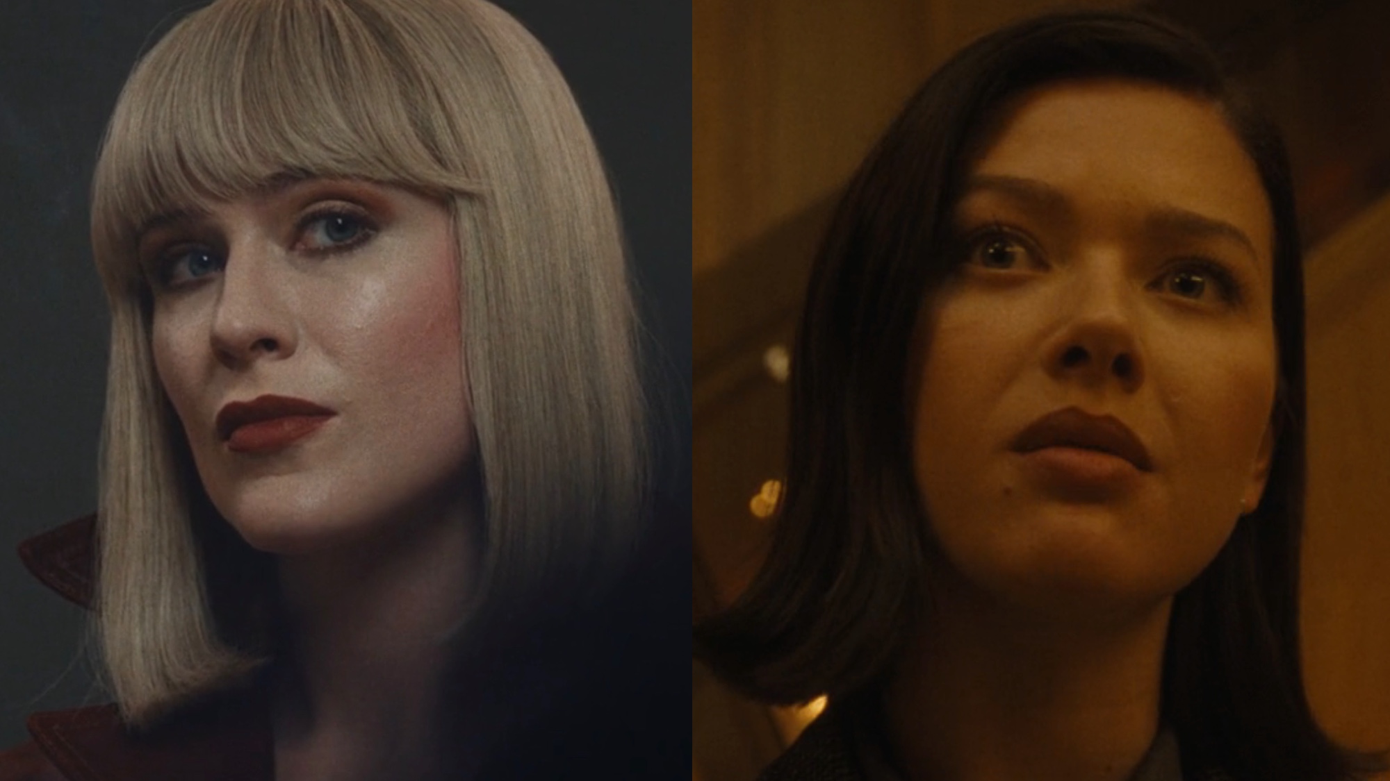 Evan Rachel Wood from The Shards and Jessica Alexander from The Beauty side by side. 