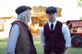 Why Didn't They Ask Evans? star Will Poulter plays Vicar's son Bobby Jones.