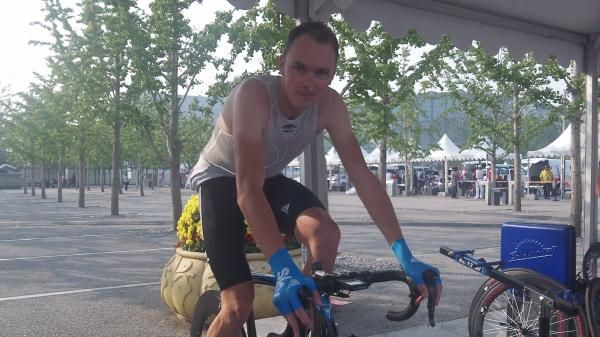 Chris Froome (Sky) seems to have recovered well from the Vuelta a Espana.