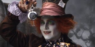 Johnny Depp in Alice in Wonderland