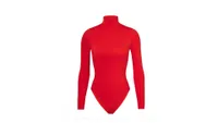 Essential Mock Neck Long Sleeve Bodysuit: was $78, now $52 (save $26) | SKIMS