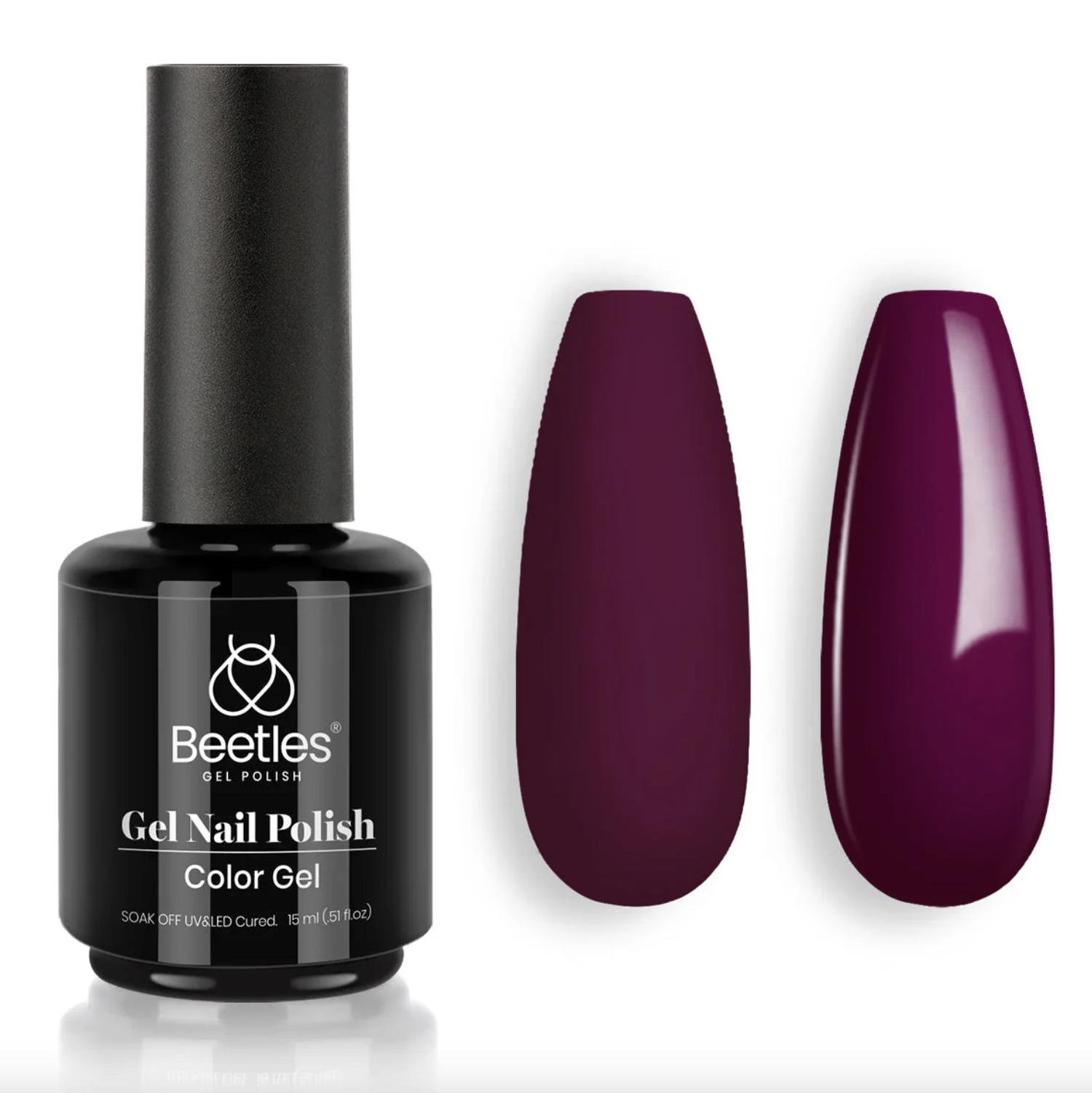 Beetles Gel Polish in Vanessa Purple