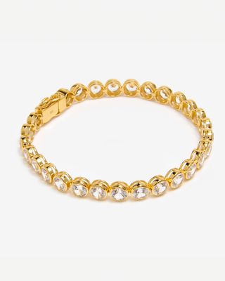 Gold Tennis Bracelet