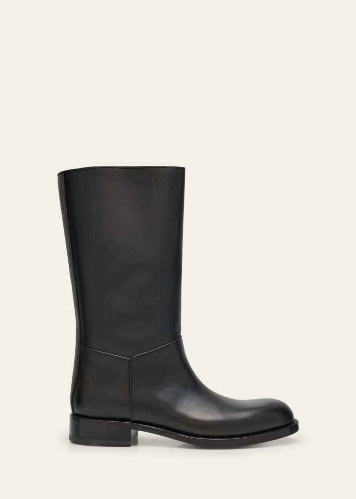 Nobilis Leather Mid Riding Boots
