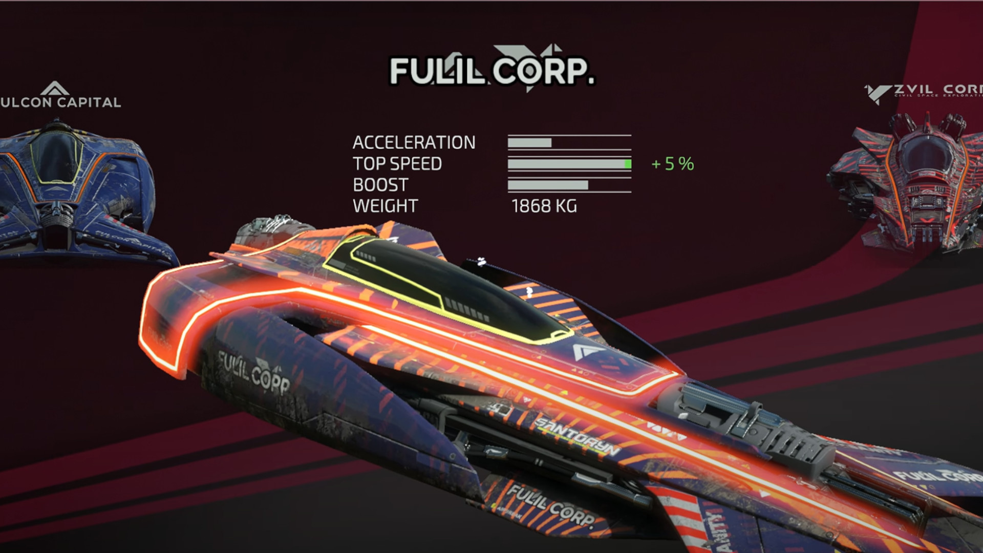 A screenshot of two vehicles being fused together in the trailer for the Switch 2 launch game, Fast Fusion.