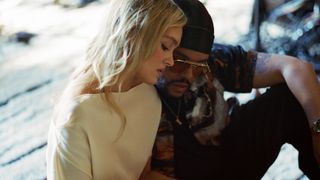 Lily-Rose Depp and Abel "The Weeknd" Tesfaye in The Idol