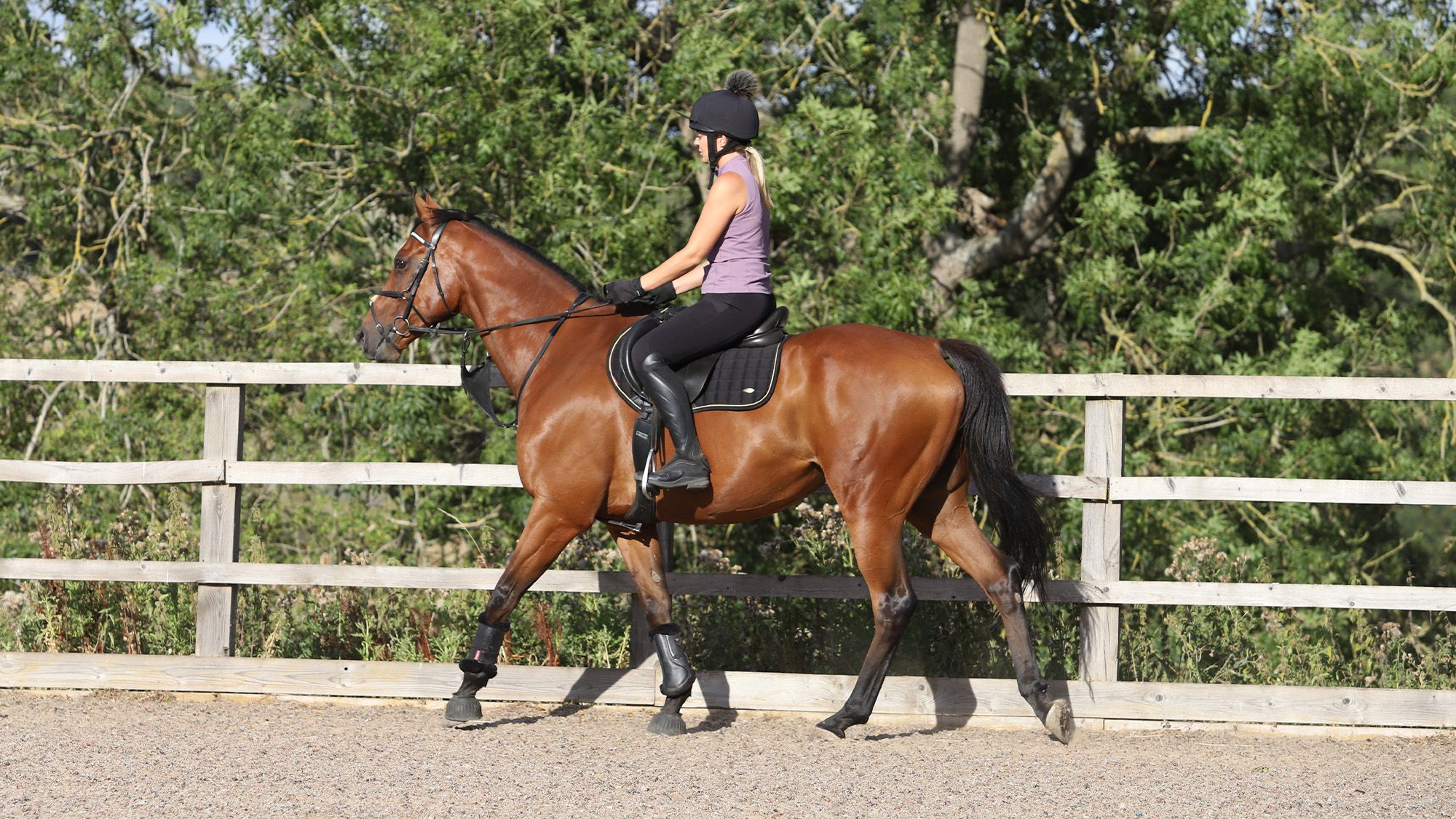 Improve your horse’s balance and responsiveness with this simple exercise