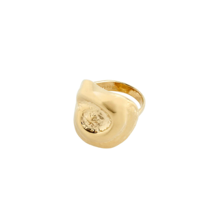Sea Recycled Ring Gold-Plated