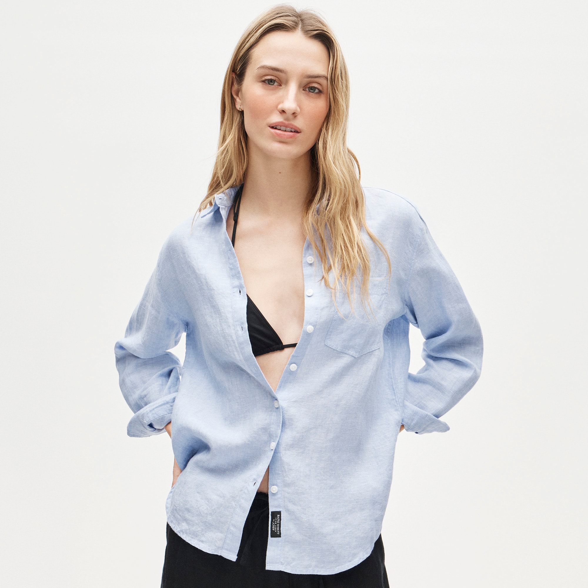 J.Crew, Gar&amp;ccedil;on Classic Shirt in Baird Mcnutt Irish Linen