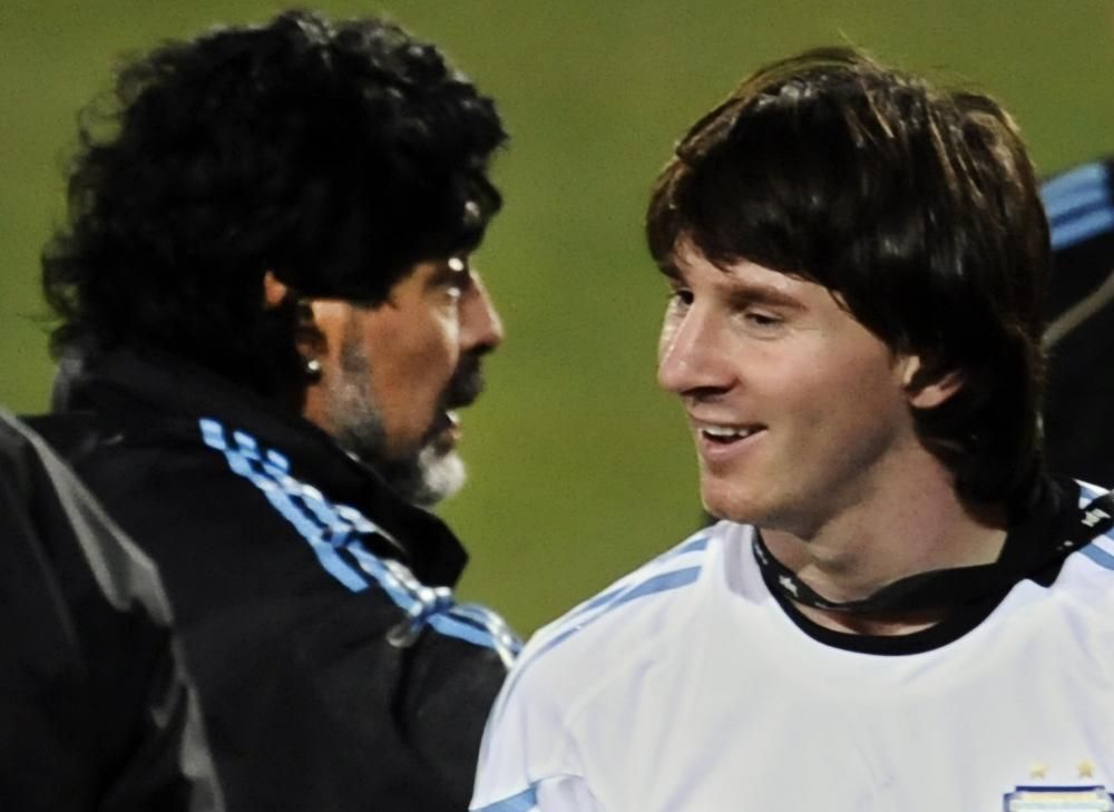 Maradona: Messi will define World Cup final | FourFourTwo