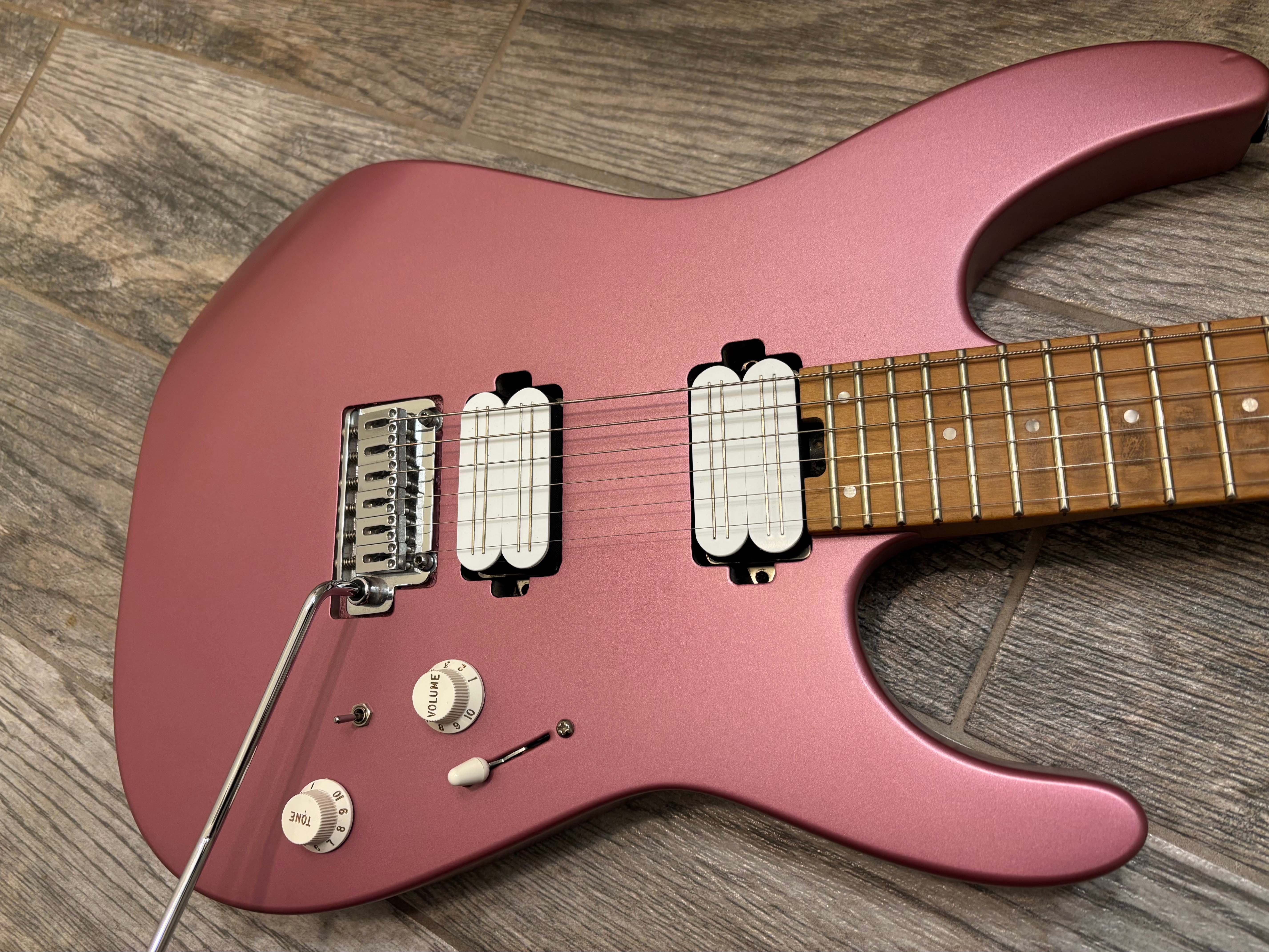 Charvel Dinky with Bare Knuckle Halcyon pickups