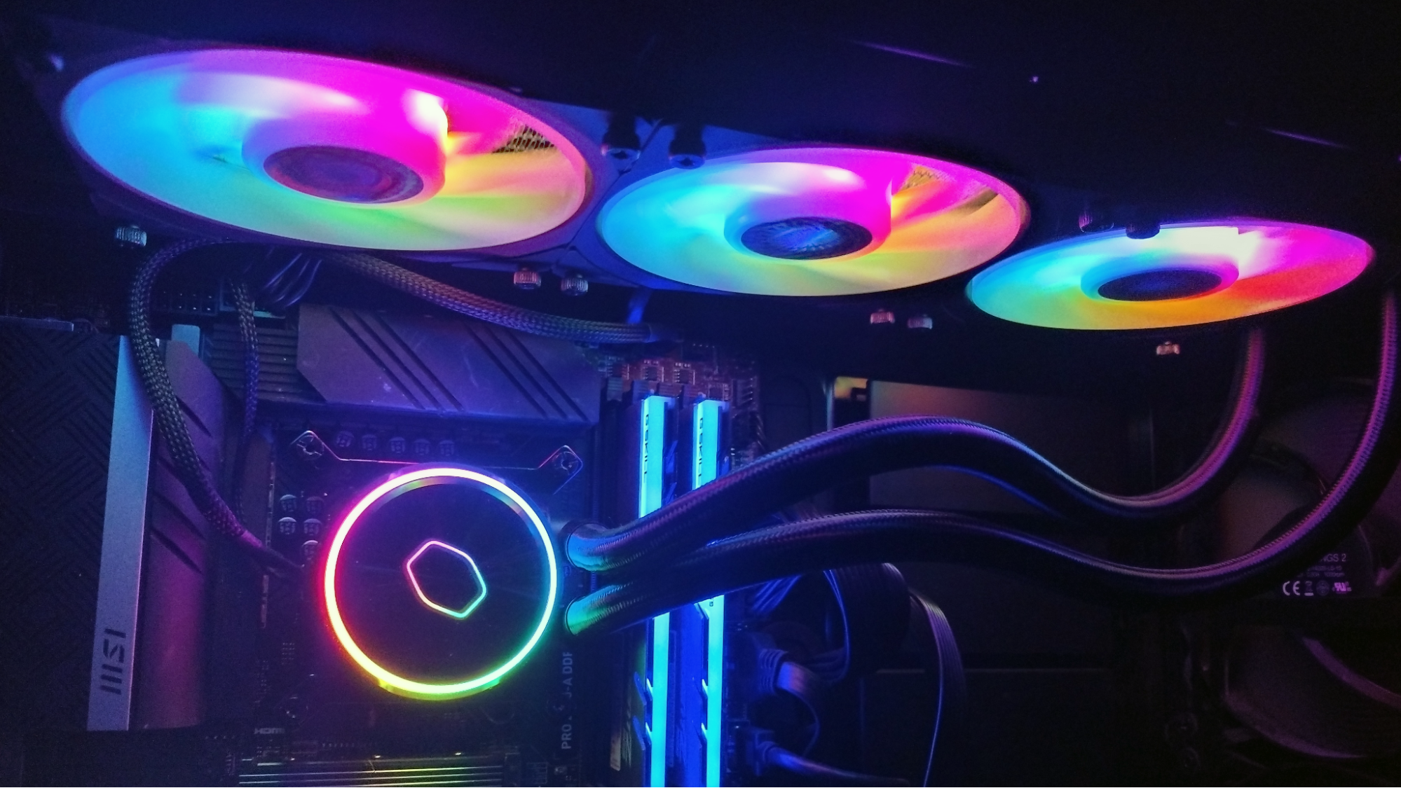 Cooler Master Master MasterLiquid PL360 Flux Review: Alder Lake