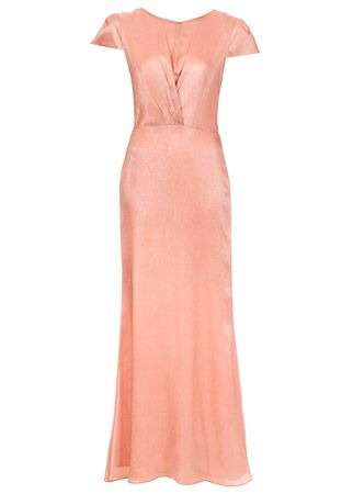 Topshop metallic maxi dress, £195