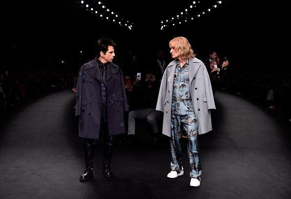 Stiller and Wilson appeared at Valentino&amp;#039;s runway show