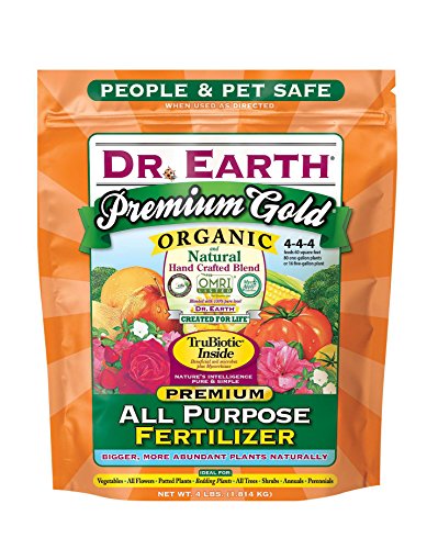Dr. Earth Premium Gold All Purpose Fertilizer 4 Lb
