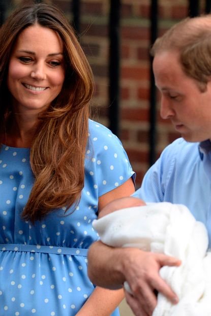 Prince William, Kate Middleton and Prince George